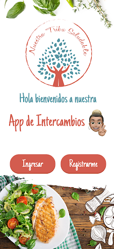 Android application Tribu Saludable screenshort