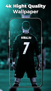 Cristiano Ronaldo Wallpaper 4k 1.1 APK + Mod (Unlimited money) إلى عن على ذكري المظهر