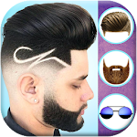 Cover Image of Tải xuống Man Hairstyles Photo Editor  APK