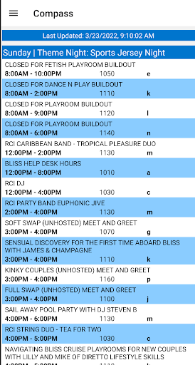 Bliss Cruise Official Screen 3