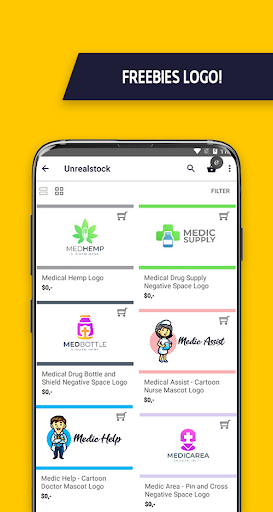 Unrealstock - High Quality Log Screenshot 2 - AppWisp.com