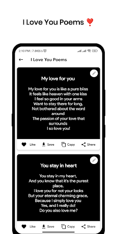 Love Poems - Romantic Messagesのおすすめ画像5