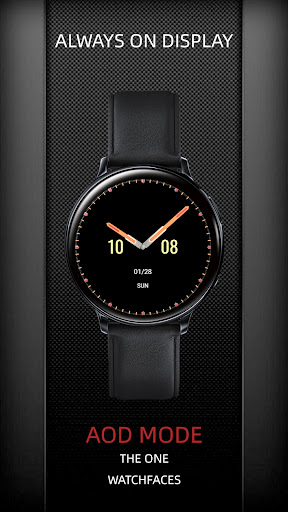 Mechanical Green For Wear OS Screen 3