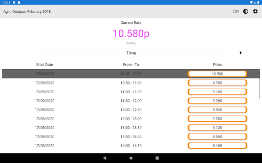 Octopus Energy Tariff Tracker