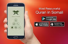 screenshot of Quran Somali
