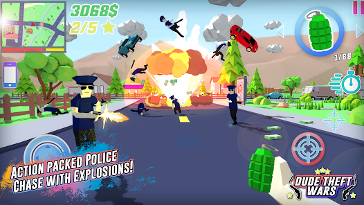 Dude Theft Wars Mod APK 0.9.0.7f (Unlimited money, Mod Menu) Gallery 8