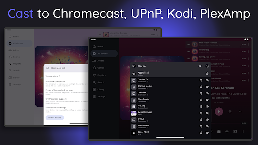 Screenshot of Symfonium: Music player & cast