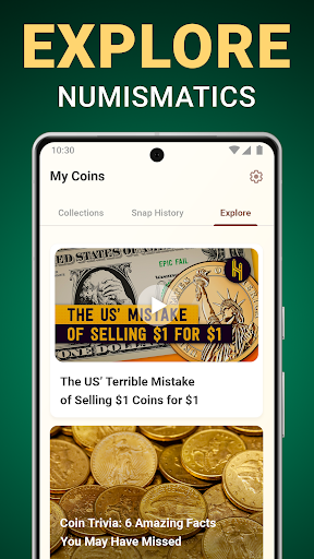 Screenshot of Coin ID - Coin Identifier