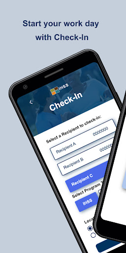Android application IHSS EVV Mobile App screenshort