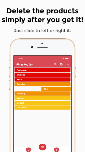 Shopping List Screen 2
