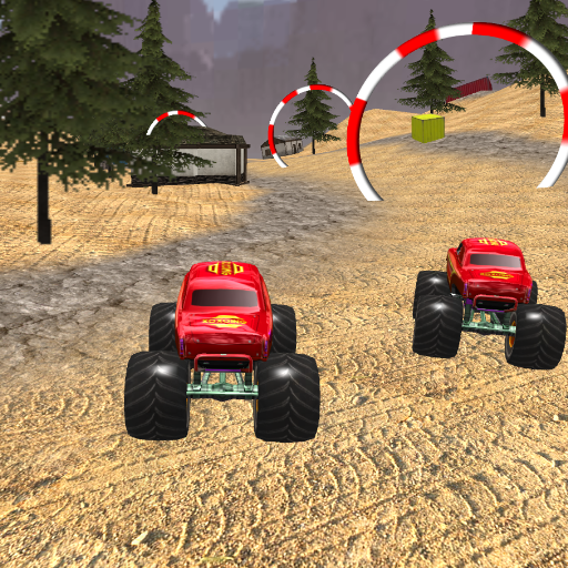 Monster truck race - race 3D