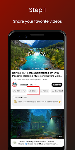 Tube ShortCut Screen 2