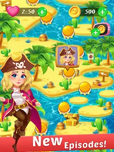 Jewel Pirate Treasure