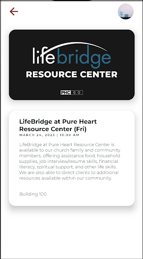 Pure Heart Church Screen 3