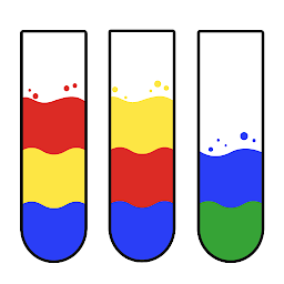 「顏色排序 - 彩色水排序」圖示圖片