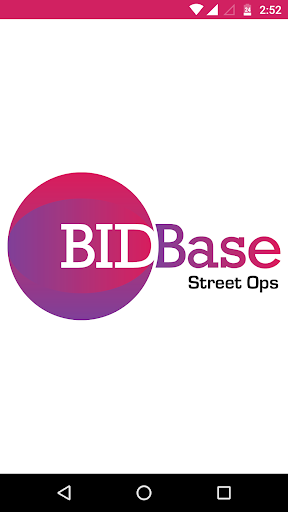 Android application BIDBase Street Ops screenshort