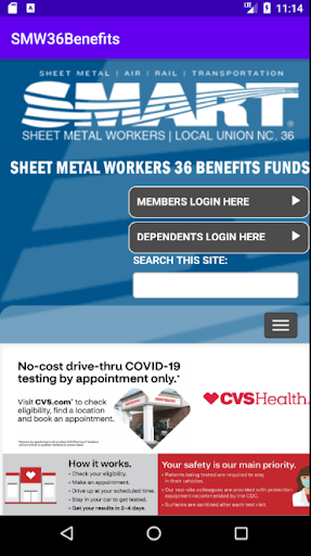 Android application SMW 36 Benefits screenshort