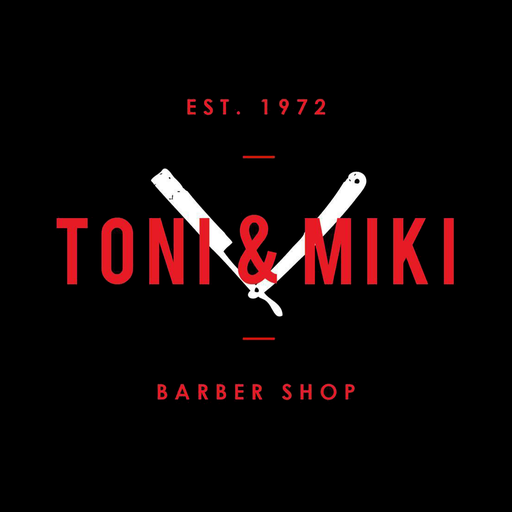 TONI & MIKI BARBER SHOP logo
