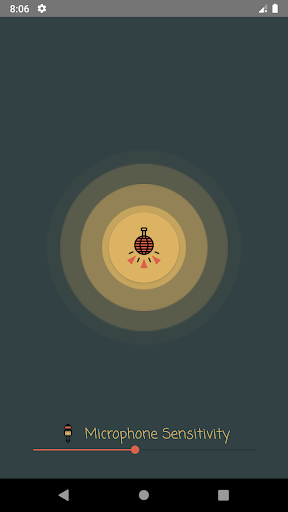 Android application DiscoLight - Music sensitive screenshort