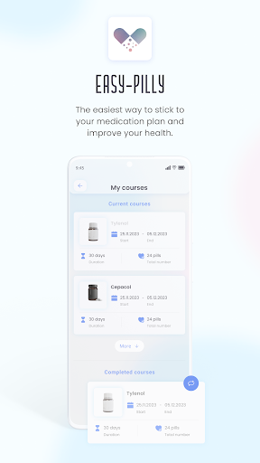 Android application Easy-Pilly screenshort