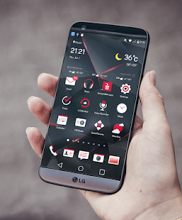 [UX6] Edge Theme LG G5 V20 Screenshot