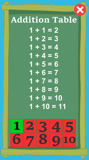 Addition Multiplication Subtraction Div Tables 2.8 screenshots 10