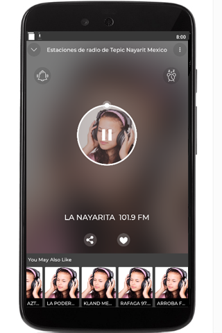 Tepic radio stations Screen 3
