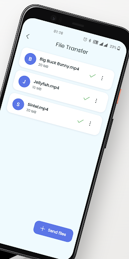 File Share App | File Transfer Screen 2