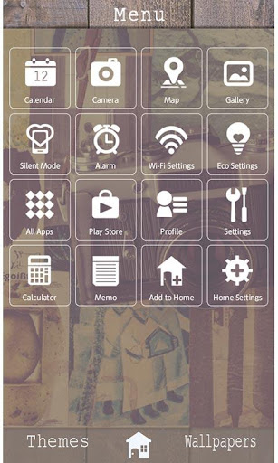 icon&wallpaper Vintage Collage Screen 3