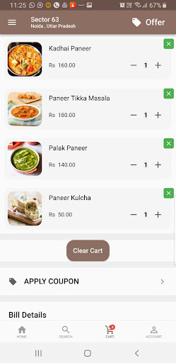 Chawlas Bakery Screen 3