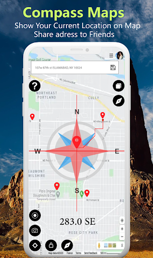 Digital Compass : Compass 360 Screen 3