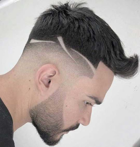 Android application Men Line Haircut Ideas screenshort