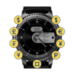 Cover Image of Descargar Currency Clock for Gear S2/S3  APK