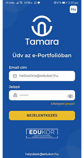 Android application Edukor e-Learning screenshort