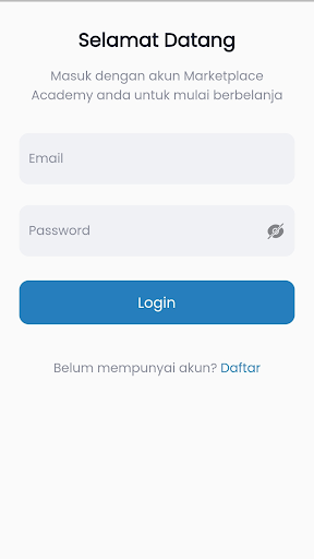 Android application Marketplace Politala screenshort