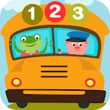 Learning numbers and counting for kids icon