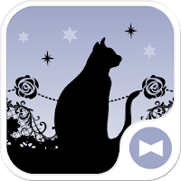 ゴシック壁紙 星空と黒猫 Androidアプリ Applion