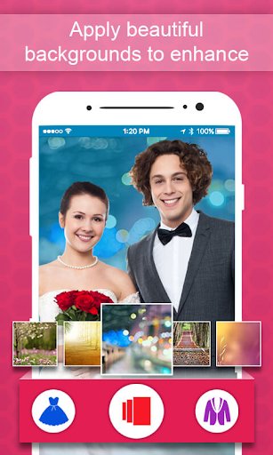 Couple Photo Suits & Frames, T Screen 3