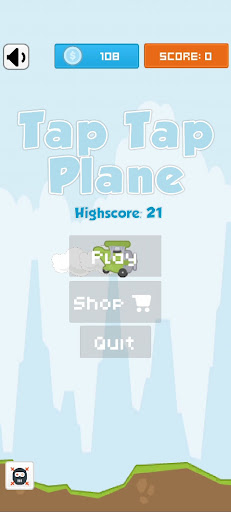 Android application Tap Tap Plane screenshort