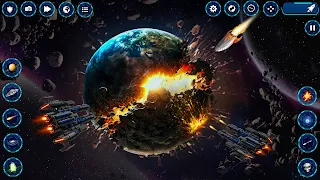 solar planet destroying game - Screenshot 1