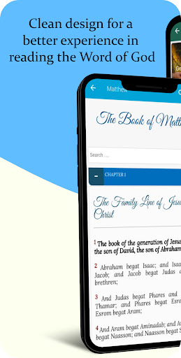 Android application KJV Bible + Dramatized Audio screenshort