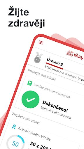 Android application GENERALI Vitality screenshort
