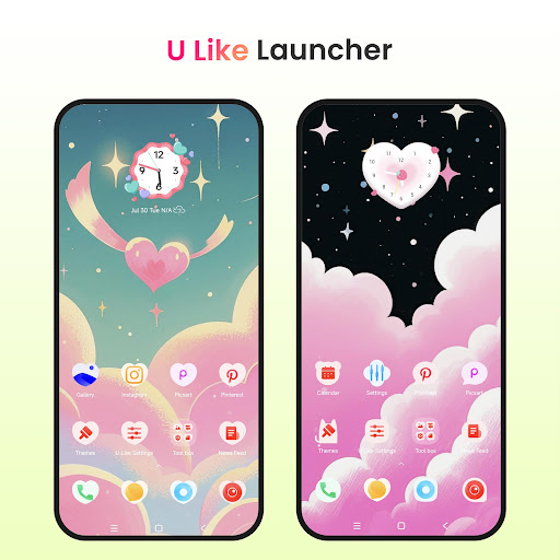 Android application U Like Launcher screenshort