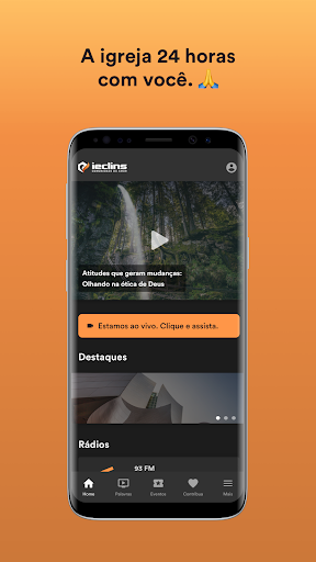 Android application ieclins - Comunidade do Amor screenshort