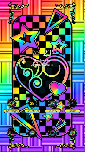 Android application Colorful Check - Wallpaper screenshort