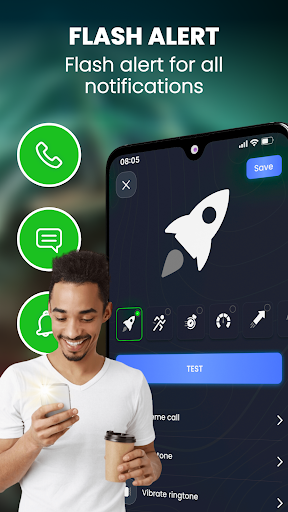 Flashlight & Flash Alert Screen 3