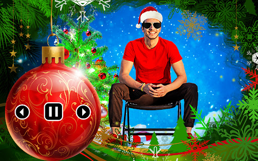 Christmas video maker music Screenshot