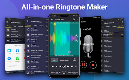 Ringtone Maker & MP3 Cutter Screenshot