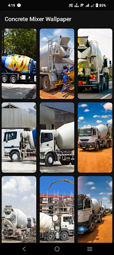 Concrete Mixer Wallpaper Screen 3