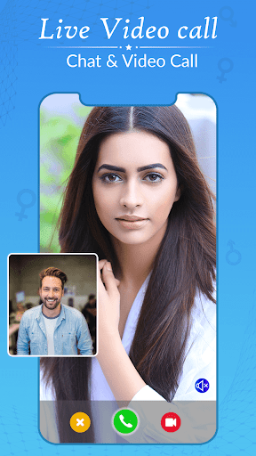 Android application Live Random Video Call Ladki screenshort